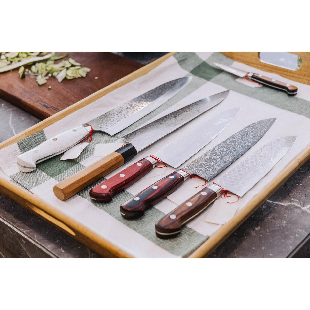 Menkiri Noodle Knife - Japanese Soba Noodle Knife – AD Baby Knives
