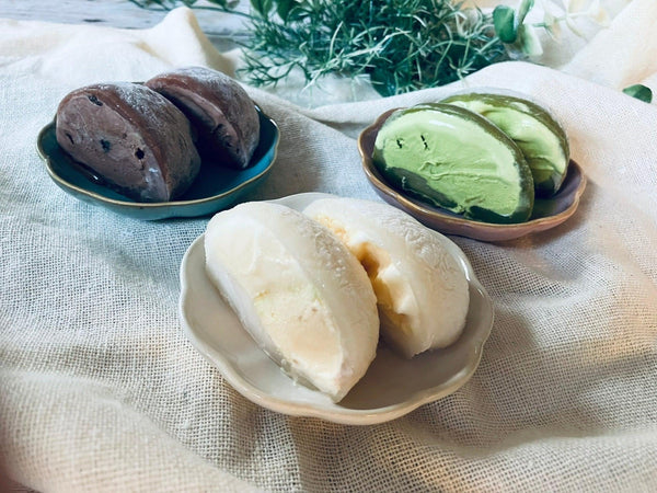 How To Make Handmade Mochi Ice Cream At Home (Vanilla, Matcha, & Chocolate)-Japanese Taste
