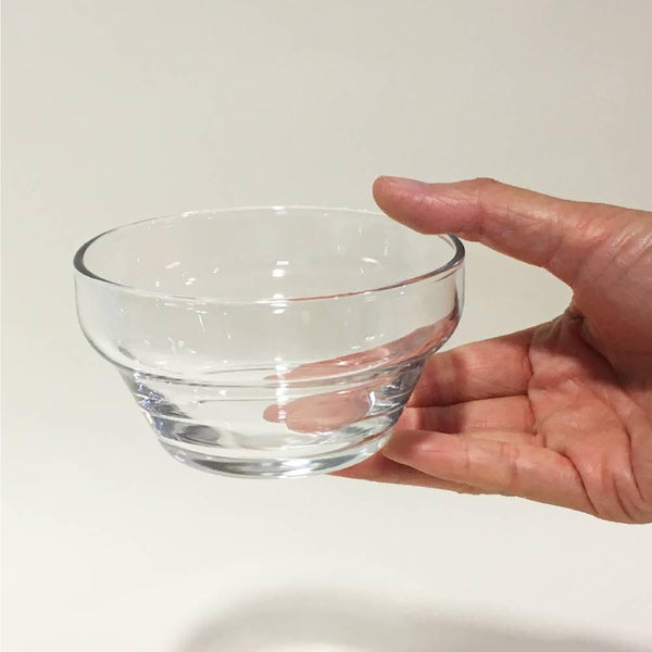 Aderia Strong Shatter-Resistant Small Glass Bowl for Children