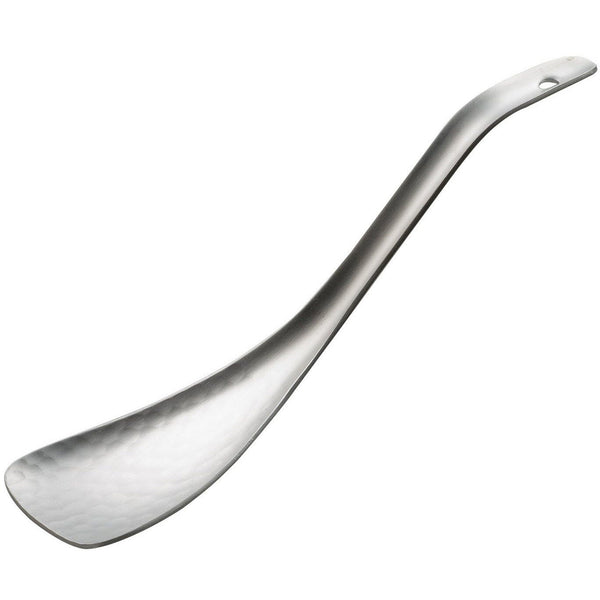 Aluminum Renge Spoon Japanese Soup Spoon 210mm