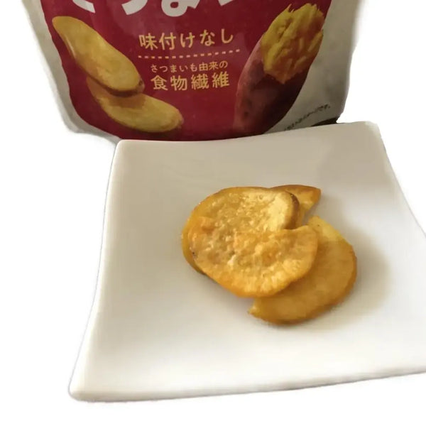 Calbee Natural Sweet Potato Chips Japanese Satsumaimo Snack (Pack of 12)
