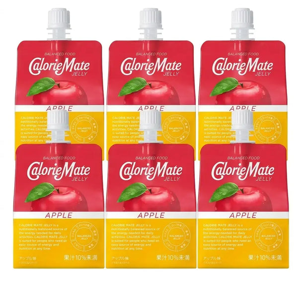 Calorie Mate Jelly Balanced Food Apple 215g x 6 Units