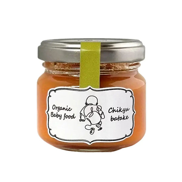 Chikyubatake Organic Carrot & Onion Baby Food Puree 5m+ 70g
