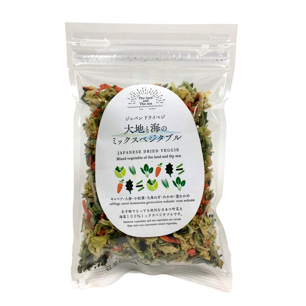 Daihoku Japanese Dried Vegetable and Wakame Seaweed Mix 100g