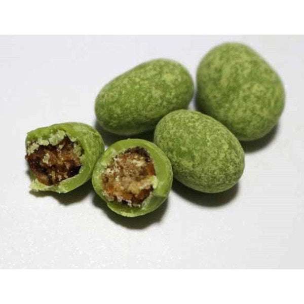 Denroku Amanatto Matcha Chocolate Covered Azuki Red Beans 70g (Pack of 6)