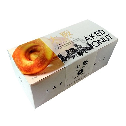 Dojima Osaka Baked Donuts Moist & Rich Non-Fried Doughnuts 6 Pieces