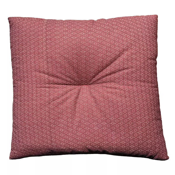 Ikeura Asanoha Zabuton Traditional Japanese Cushion 55 x 59cm