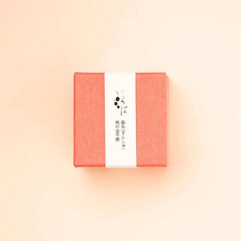 Irohaya Konpeito Peach Flavor Traditional Japanese Sugar