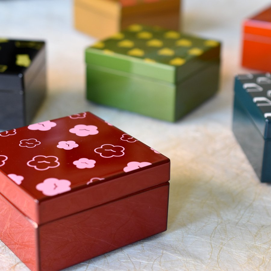 Isuke Cute Lacquered Wooden Box For Jewelry & Accessories