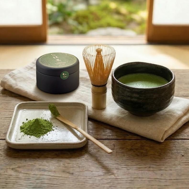 J Taste Ceremonial Grade Organic Uji Matcha Powder 30g