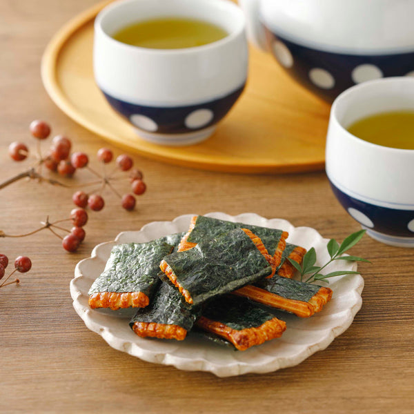 J Taste Norimaki Arare Nori Seaweed Rice Crackers (Pack of 10)