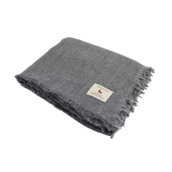 Jogan Baby Alpaca Wool Blanket Alpaca Gauze Throw Blanket 135 x 230 cm