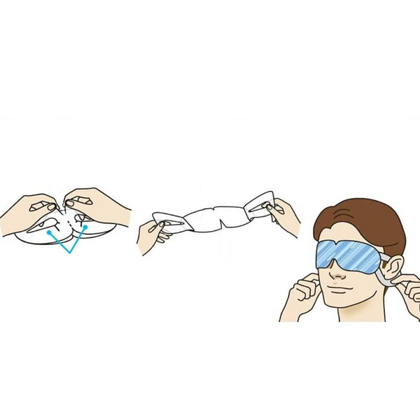 Kao MegRhythm Warming Menthol Steam Eye Mask 5 Sheets