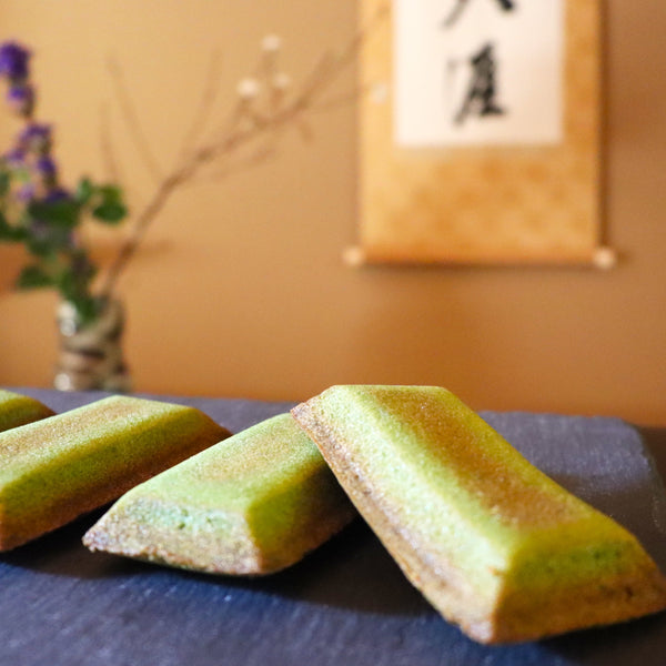 Kinosaki Sweets Gluten-Free Matcha Financier Cakes 5 Pieces