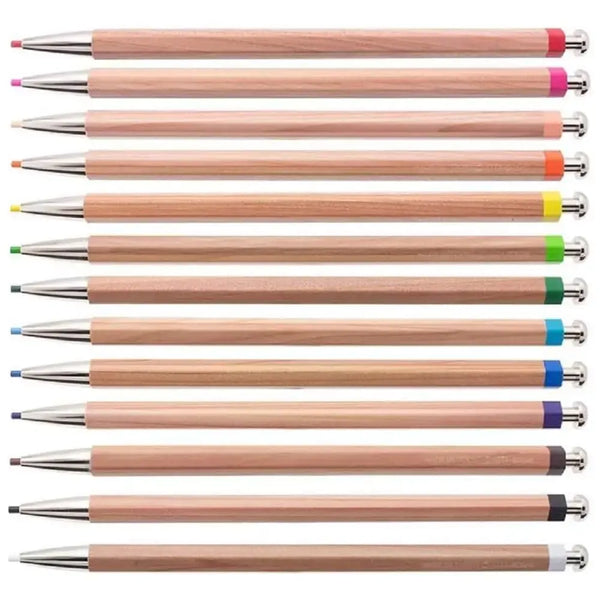 Kitaboshi Premium Mechanical Colored Pencils Set of 13 Colors