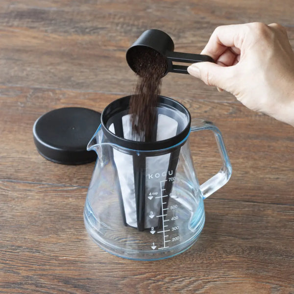 Kogu Shatterproof Cold Brew Coffee Server Pitcher with Filter 700ml