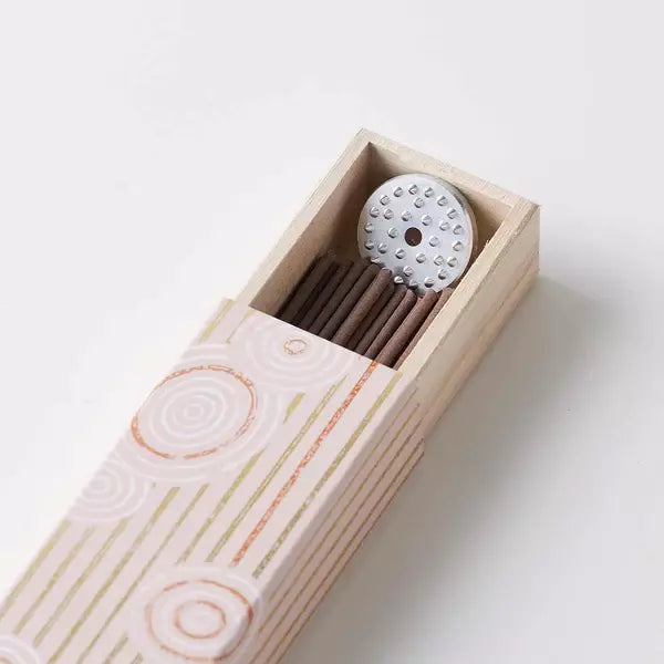 Kousaido Frankincense Long Incense Sticks In Wooden Box 40 ct.