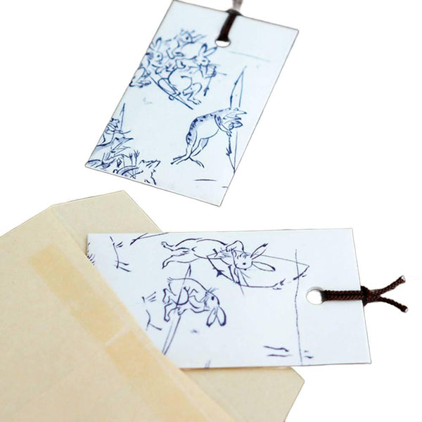 Kousaido Insence Scented Paper Tags Oriental Herb Choju Jiga Design