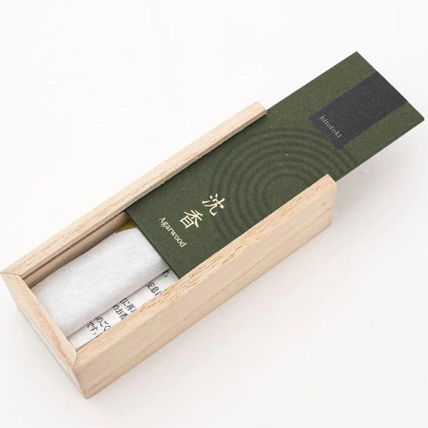 Kousaido Hitotoki Premium Incense Agarwood Scent 15 Sticks