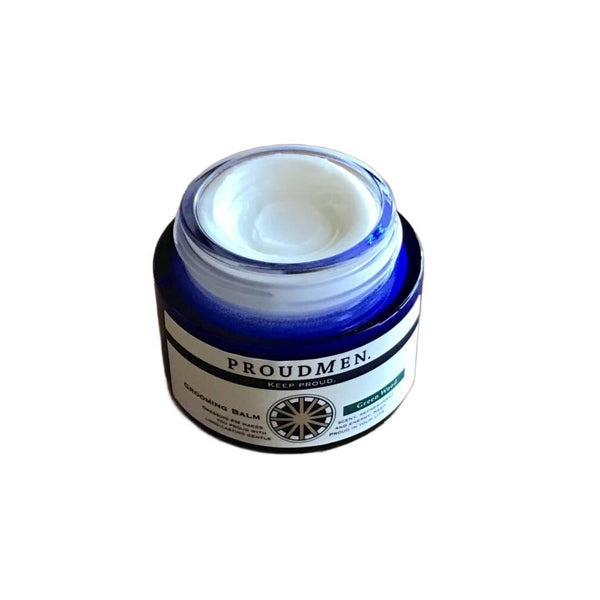 Lenor Proudmen Men's Grooming Balm Green Wood Fragrance Cream 40g
