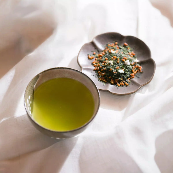 Marukyu Koyamaen Matcha Genmaicha Brown Rice Green Tea With Matcha 100g