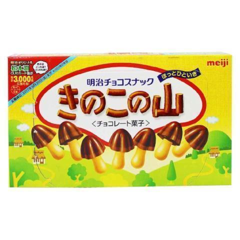 Meiji Kinoko no Yama Chocolate Mushroom Shaped Biscuits 66g