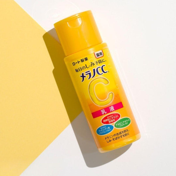 Melano CC Vitamin C Milky Lotion For Freckles & Acne Scars 120ml