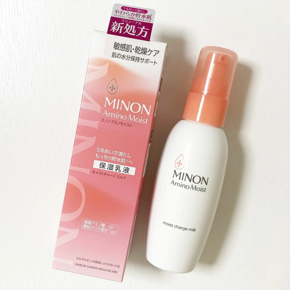 Minon Amino Moist Charge Milk Sensitive Skin Moisturizer 100g