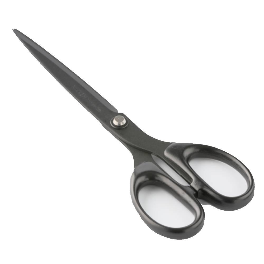 Nikken Fluorine Coated Office Scissors Non-Stick Blade 180mm
