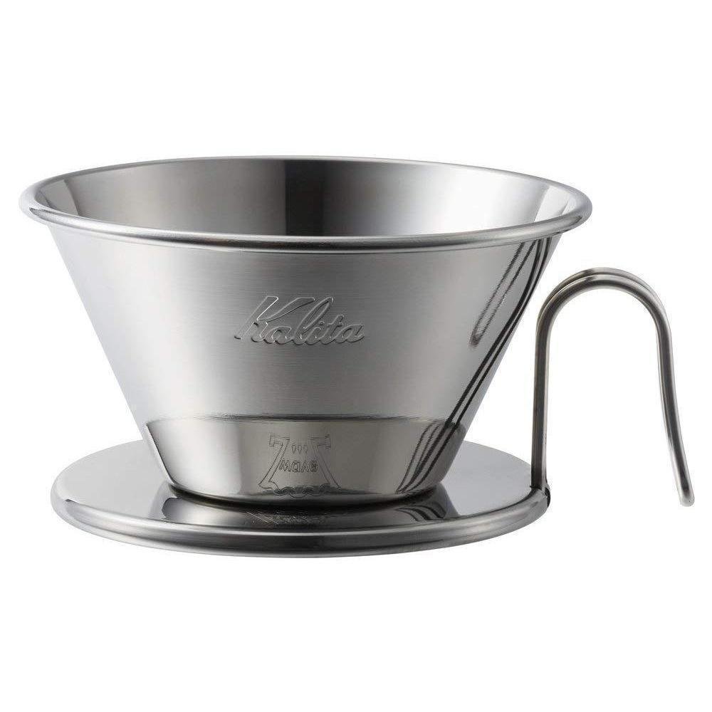 Kalita Wave 185 Coffee Dripper Stainless Steel WDS-185