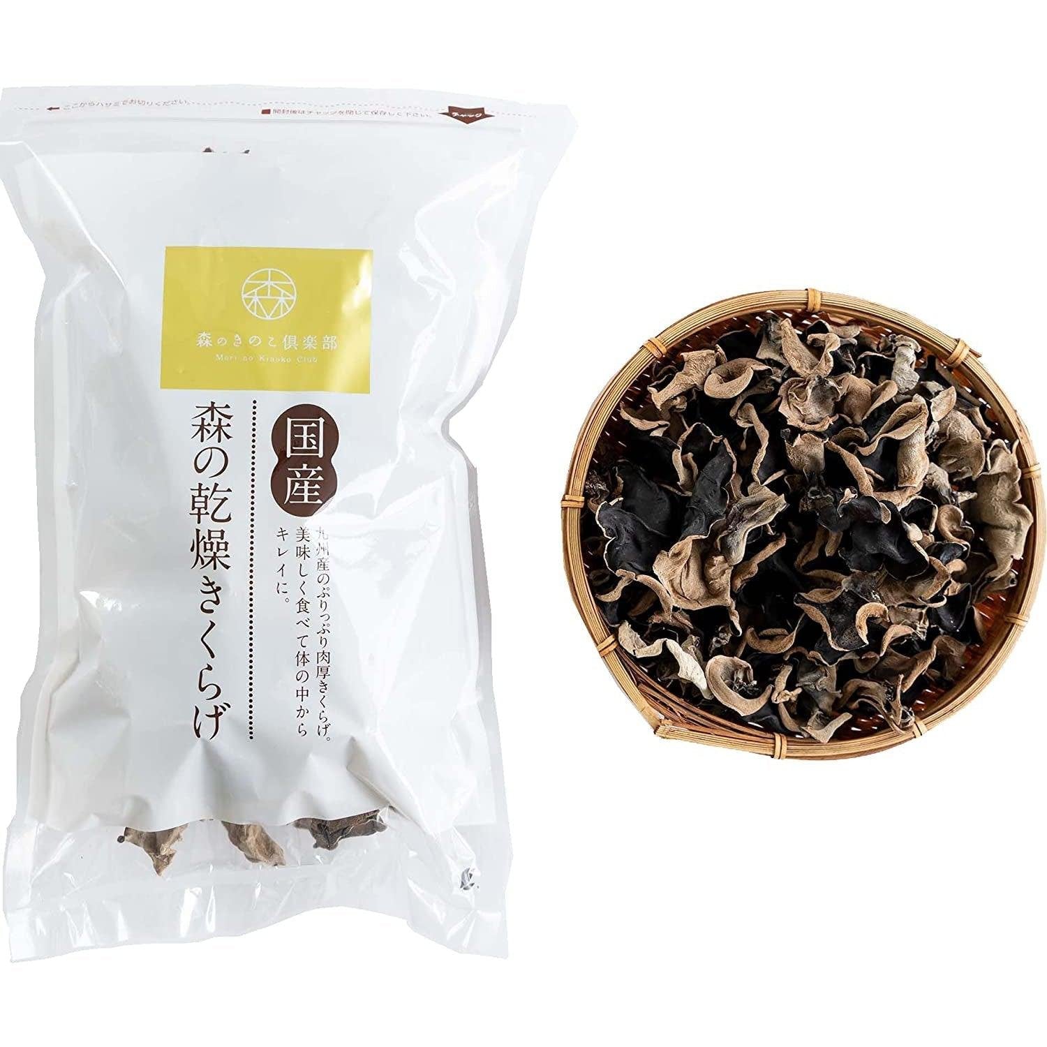 Mori Dried Kikurage Wood Ear Mushrooms 100g