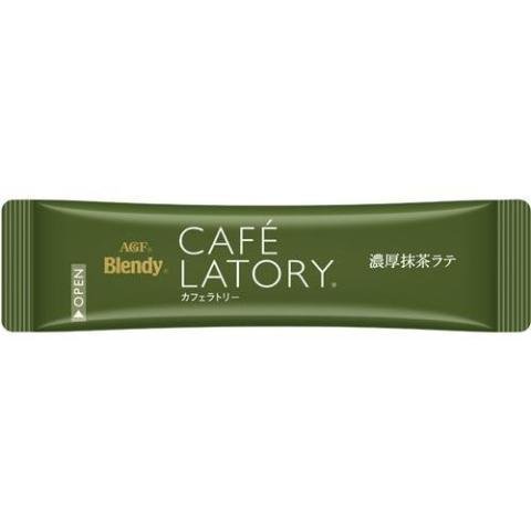 AGF Blendy Cafe Latory Matcha Green Tea Latte Powder 6 Sticks