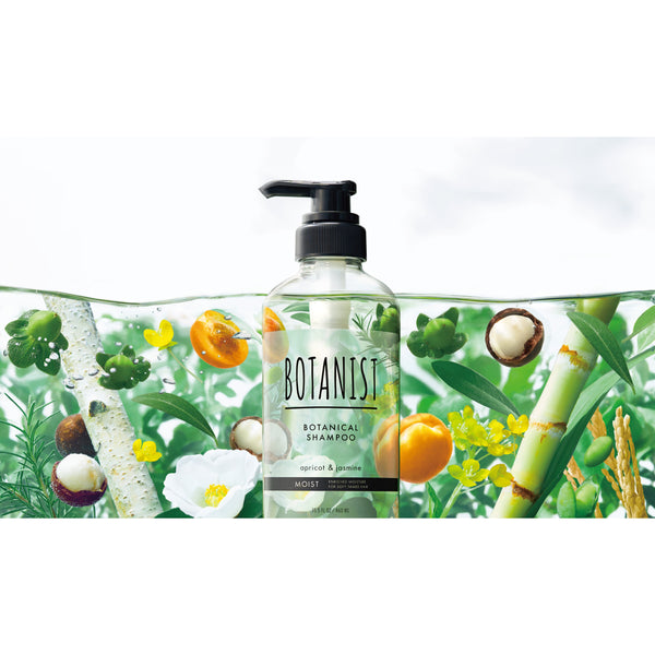 Botanist Botanical Hair Shampoo Moist Apricot & Jasmine 460ml