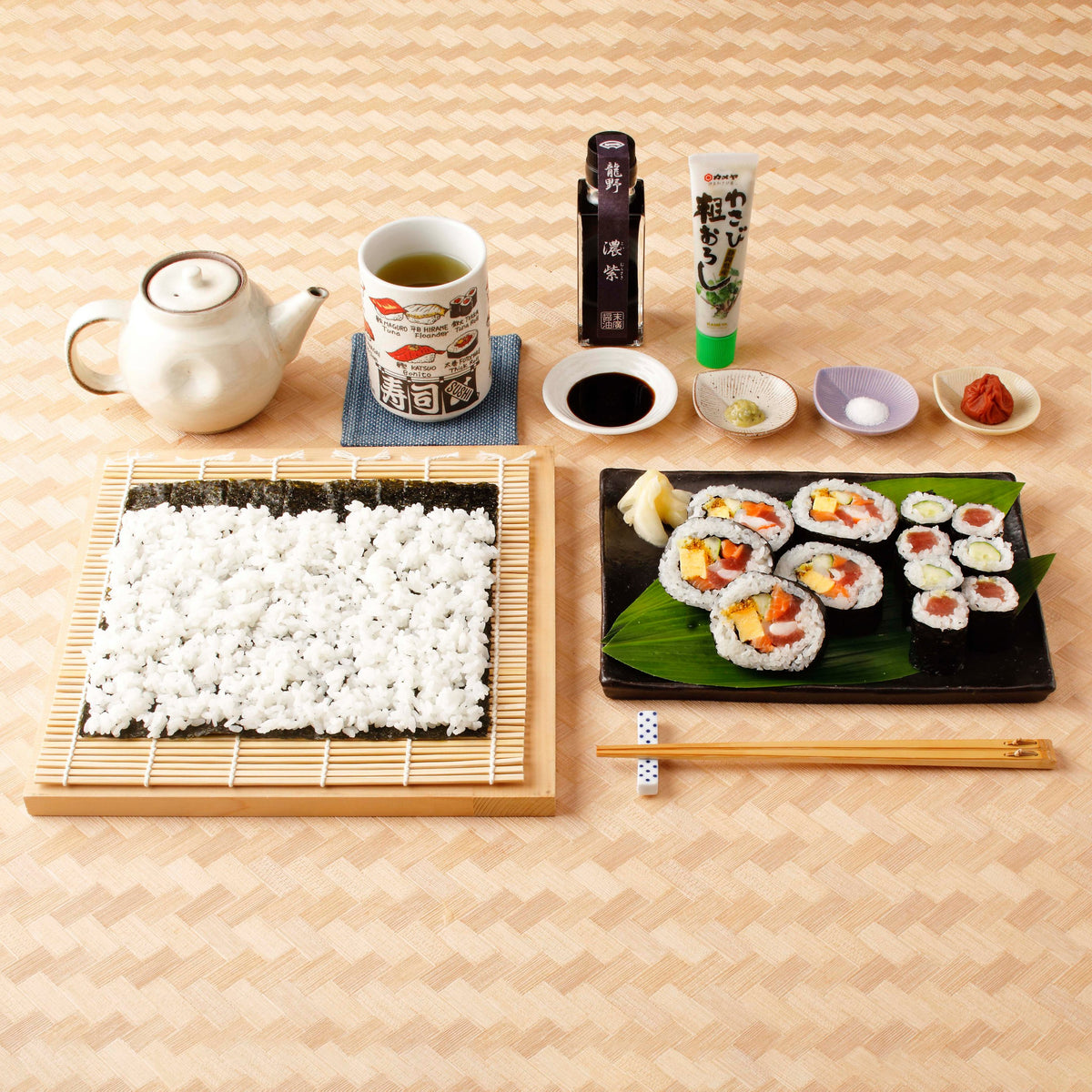 Edomae Sushi Food Sample Magnet Kit