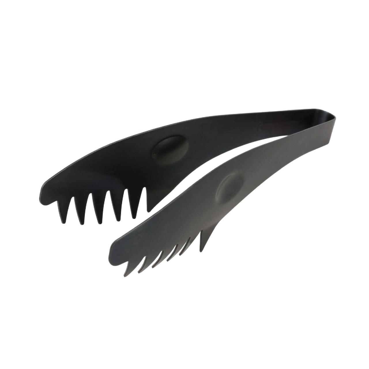 Ptygrace Handy Tongs Multi-Purpose Serrated Black Tongs 170mm