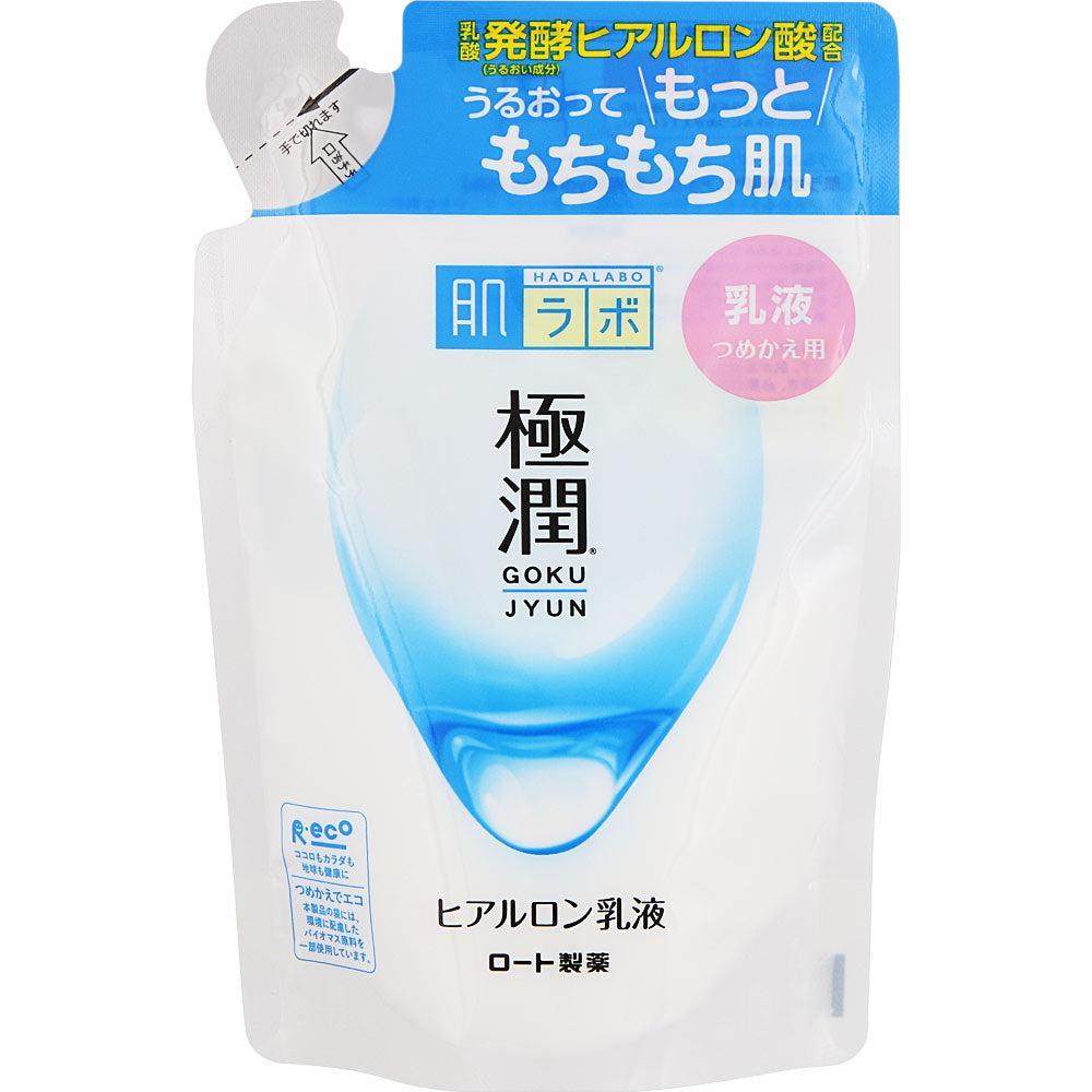 Rohto Hada Labo Gokujyun Super Hyaluronic Milky Lotion Refill 140ml