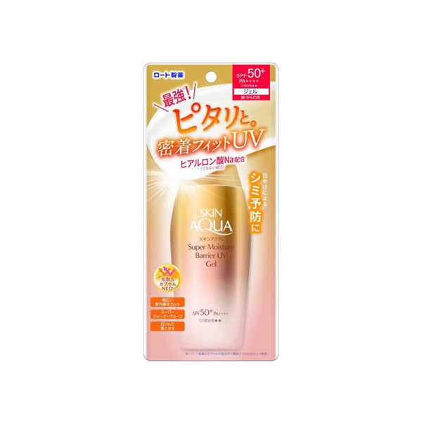 Rohto Skin Aqua Sunscreen Super Moisture Barrier UV Gel SPF50+ 100g
