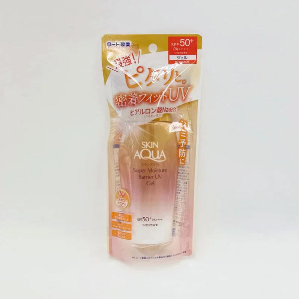 Rohto Skin Aqua Sunscreen Super Moisture Barrier UV Gel SPF50+ 100g