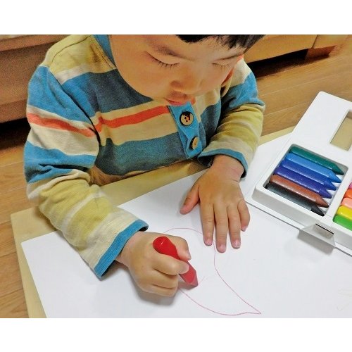 Sakura Craypas Triangle Coupy Pencil Easy-Grip Oil Pastels 12 Color Set