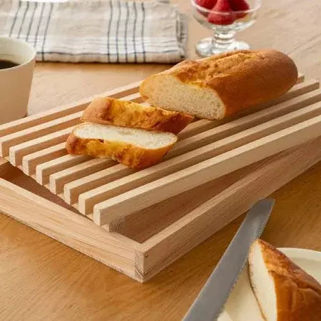 Shimanto Hinoki Cypress Bread Cutting Board