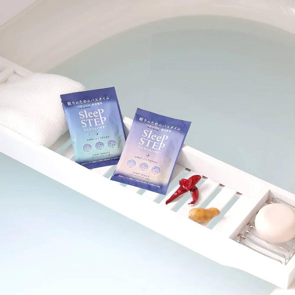 Sleep Step Bath Salt Clear Beauty Refreshing Herbal Bergamot 45g