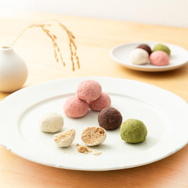 Tatatado Gluten Free Wasanbon Sugar Cookie Balls 6 Pieces (Pack of 3)