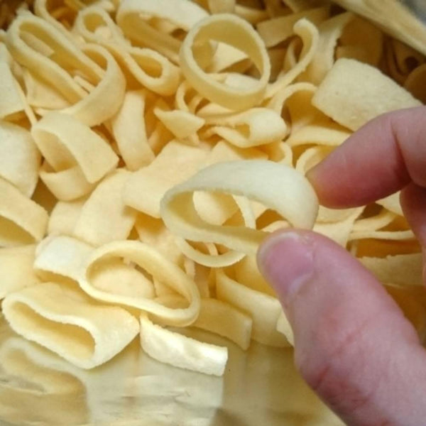 Tohato Poteco Ring Shaped Potato Chips Lightly Salted Big 110g (Pack of 3)