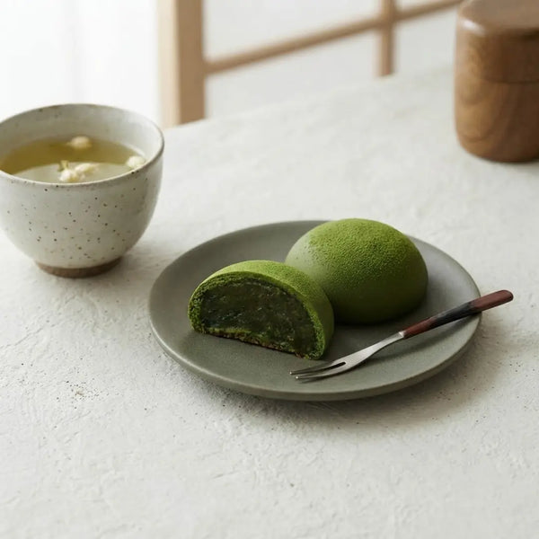 Tsukigesho Matcha Manju Milky Sweet Bean Filled Bite Sized Cake 6 ct.