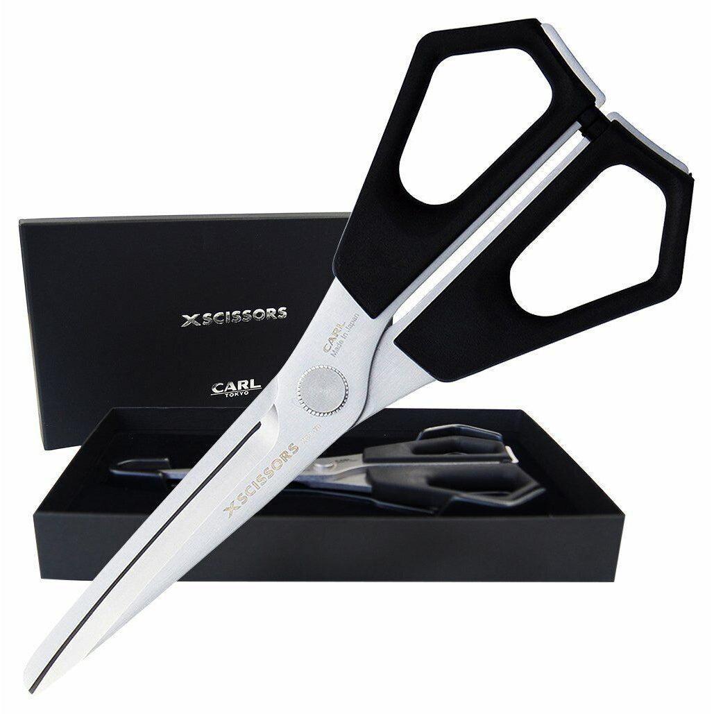 Allex Japanese All Stainless Steel Office Scissors (s-200) Black