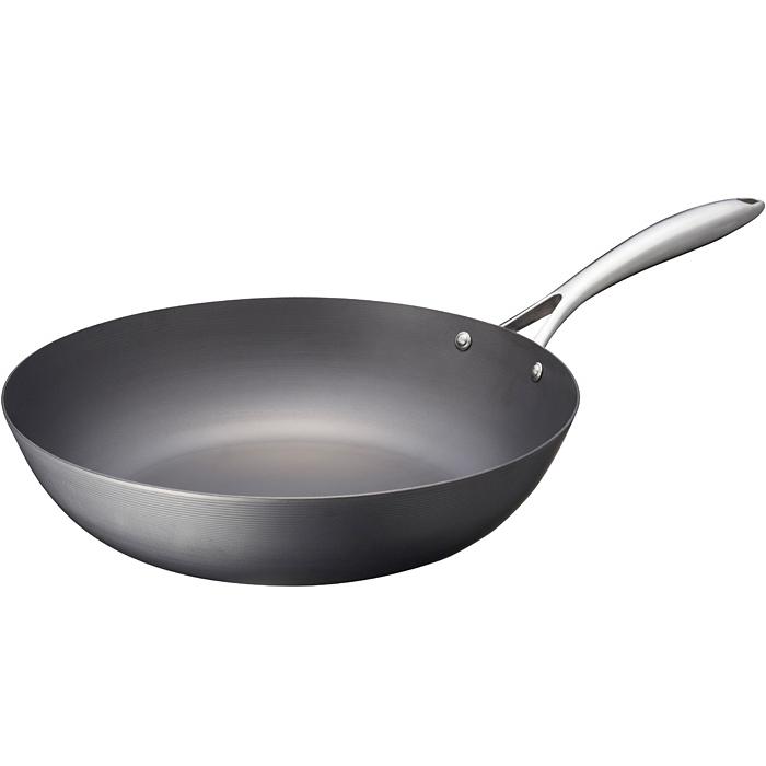 Vita Craft Super Iron Flat-Bottomed Wok With Handle