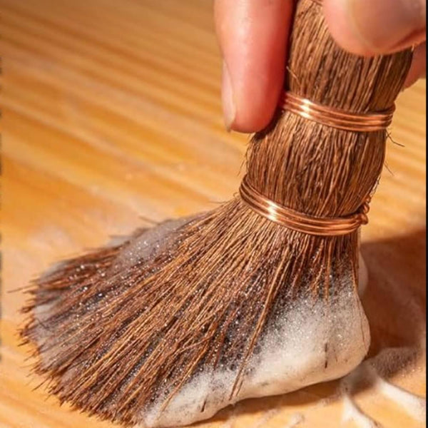 Handmade Biodegradable Palm Fiber Dish Scrubber 14cm