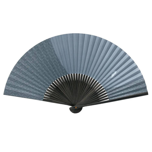 Yamani Sailing Boat Design Sensu Handheld Folding Fan 21.5cm