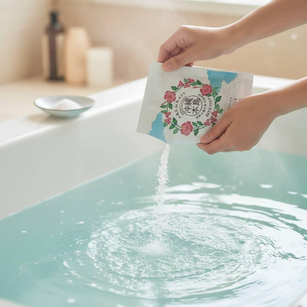 Yukui Ryukyu Okinawa Bath Salt Rose Geranium & Lavender 30g