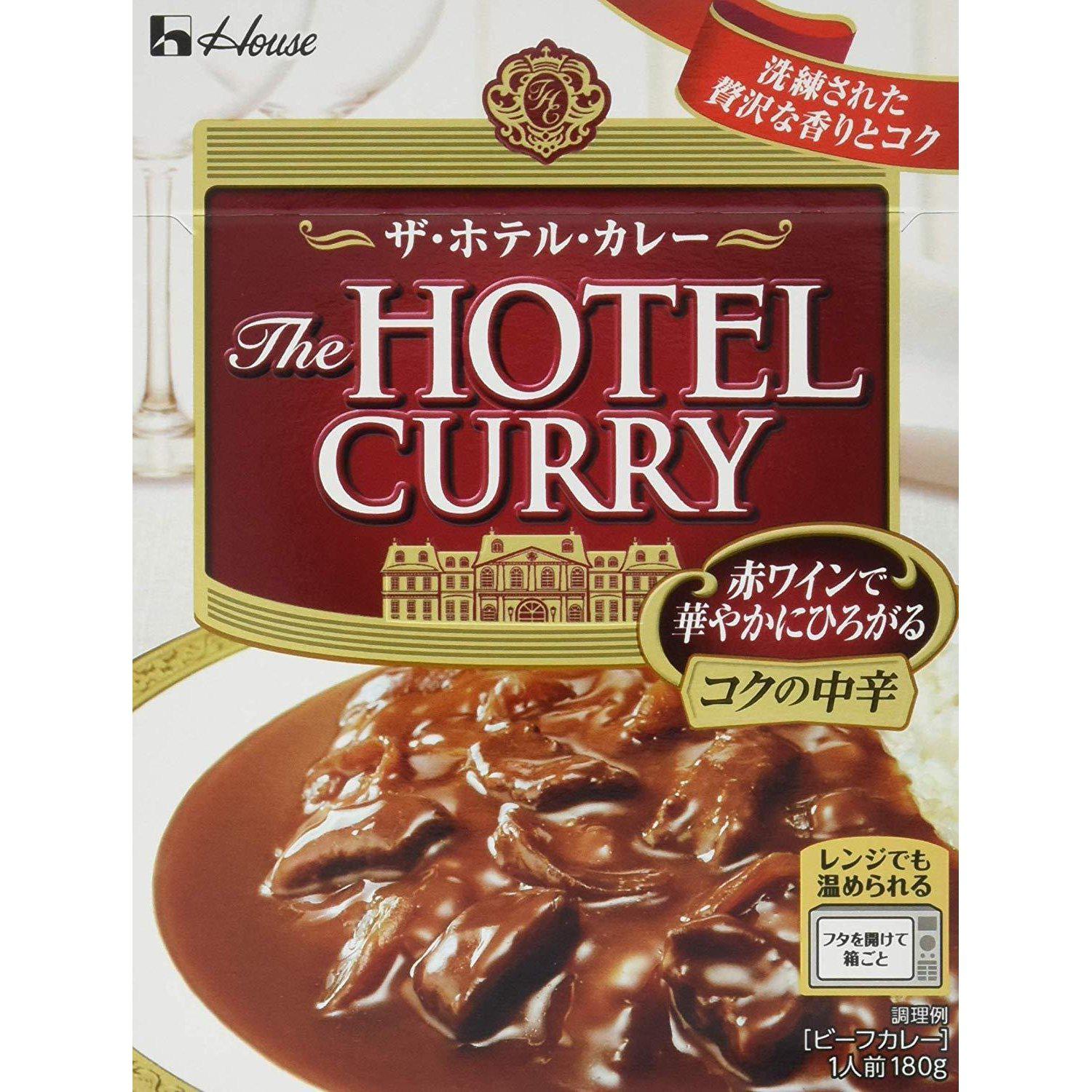 Thick　Packs　Sauce　x　180g　Type　Taste　Hotel　The　House　Japanese　Curry　–